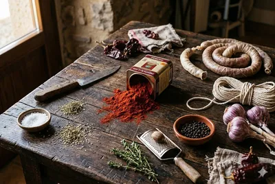Productos para la matanza tradicional en Los Molinos La Vera